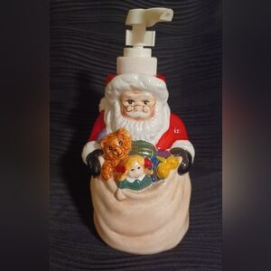 Vintage NWOB Allure 1997 Santa soap lotion dispenser (111724D)